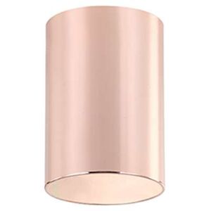 Downlight LAMPA sufitowa KIKA ROSE GOLD Orlicki Design natynkowa OPRAWA metalowa tuba różowe złoto