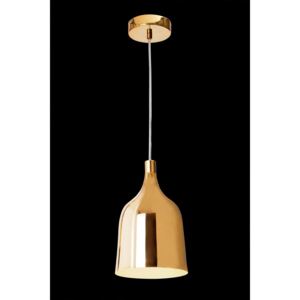 Lampa wisząca LIGHT PRESTIGE Lazzardo, złota, 1x60W, 26x15 cm