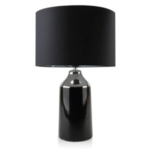 Lampa stołowa Rivalto czarno-srebrna