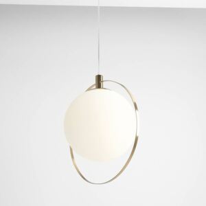 Designerska lampa wisząca Bersi Złoty