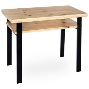 Drewniane biurko industrialne - Solido 25 kolorów