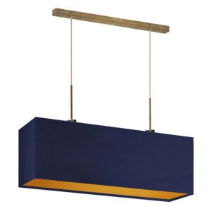 Lampa wisząca do jadalni na złotym stelażu - EX411-Milovi - 5 kolorów