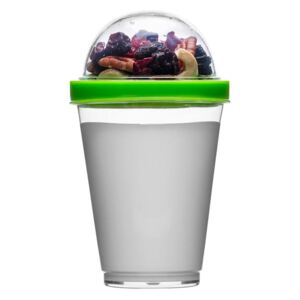 Kubek do jogurtu z pojemnikiem na musli (zielony) NEW Fresh Sagaform