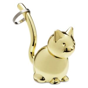 Wieszak na biżuterię Zoola Kot Brass