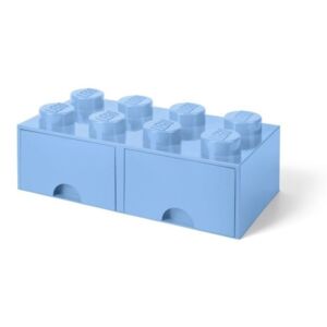 Pojemnik z szufladami LEGO 8 jasnoniebieski ROOM COPENHAGEN