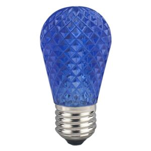 Profesjonalna żarówka LED, model S14 do girland, niebieska, trzonek E27 - niebieski