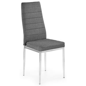 Krzesło tapicerowane Perks 2X - popielate