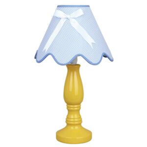 Lampa stołowa niebieska Candellux LOLA 41-63489