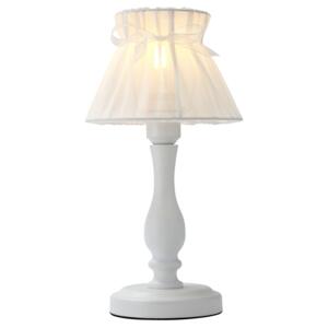 Lampa stołowa biała Candellux ZEFIR 41-73815