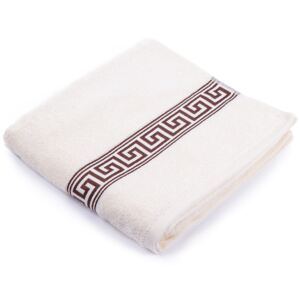 Ręcznik „Greek” kremowy, 70 x 130 cm