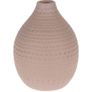 Wazon ceramiczny Koopman „Asuan” różowy; 17,5 cm