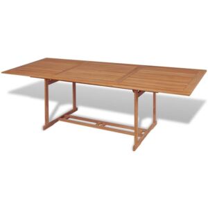 Stół ogrodowy prostokątny, 240 x 90 x 75 cm, drewno tekowe