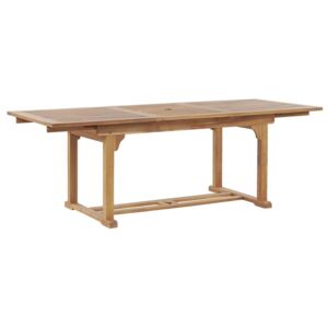 Stół ogrodowy drewniany 160/220 x 90 cm rozkładany