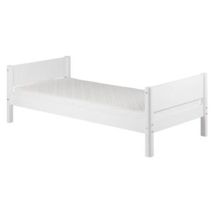 Białe łóżko dziecięce Flexa White Single, 90x200 cm