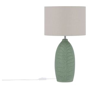 Lampa stołowa ceramiczna zielona OHIO