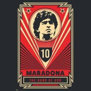 Plakat, Obraz Maradona - The Hand Of God, (61 x 91,5 cm)