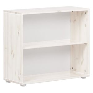 Biała szafka dziecięca z drewna sosnowego Flexa Classic, szer. 86 cm