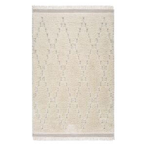 Biały dywan Universal Kai Geo, 57x115 cm