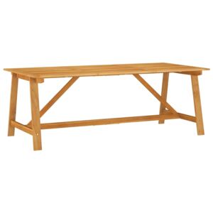 Stół jadalniany do ogrodu, 206x100x74 cm, lite drewno akacjowe