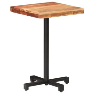 Stolik bistro, kwadratowy, 50x50x75 cm, lite drewno akacjowe