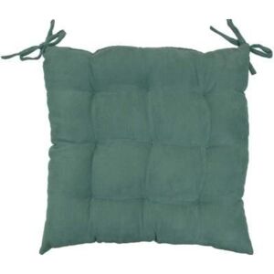 Poduszka na krzesło 40 x 40 cm SUEDINE, zielona