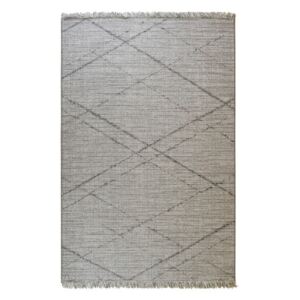 Szary dywan odpowiedni na zewnątrz Floorita Gipsy, 194x290 cm