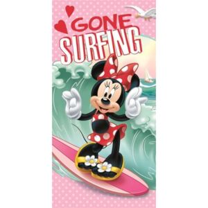 RĘCZNIK DLA DZIECI 70X140 Myszka Minnie Gone Surfing Disney