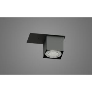 Lampa Plafon HOOKANA Oprawa Sufitowa GU10 Kolor czarny, szary, biały Materiał aluminium Nowoczesne Oświetlenie Thoro