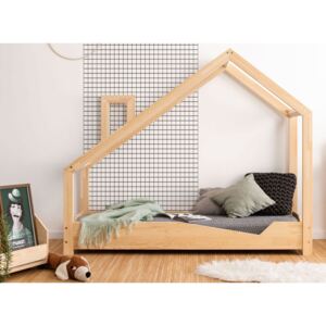 Drewniane łóżko dziecięce domek Lumo 2X - 28 rozmiarów