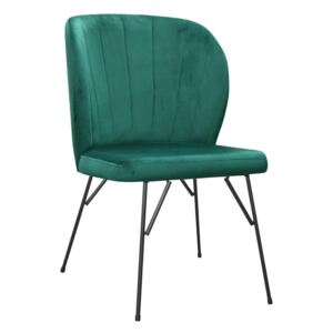 Industrialne krzesło tapicerowane Santi Spider do salonu