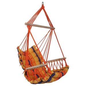 Krzesło hamakowe Alanya : Kolor - Pomarańczowy
