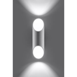 SOLLUX Efektowna Lampa Ścienna Walec Kinkiet PENNE 30 biały LED!