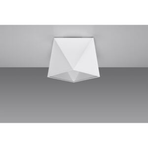SOLLUX Efektowna Lampa Sufitowa Plafon DIAMENT 1 biały