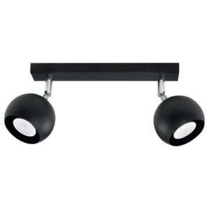 SOLLUX Lampa Sufitowa Listwa LED Spot Plafon OCULARE 2 Czarne Kule