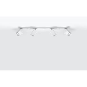 SOLLUX Nowatorska Regulowana Lampa Spot Plafon MERIDA 4L Biały Oświetlenie na Sufit LED