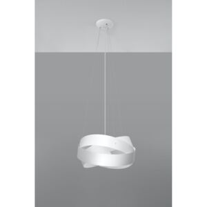 SOLLUX Innowacyjna Lampa Wisząca MOBIUS Biała Oryginalne Oświetlenie LED