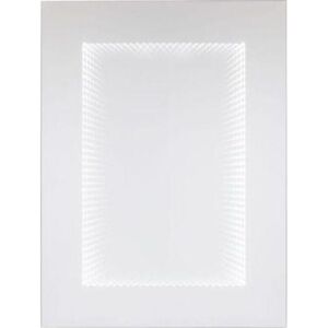 Lustro wiszące Infinity LED 120x80 cm białe
