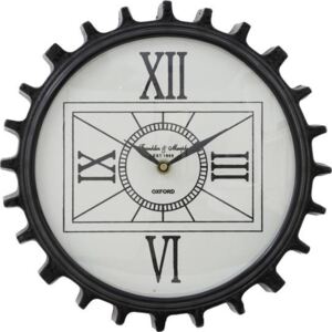 Zegar Rad 25 cm biało-czarny