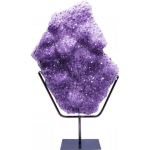Figurka dekoracyjna Crystals 34x54 cm fioletowa