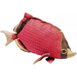 Poduszka dekoracyjna Shape Fish Dots Red 62x33 cm