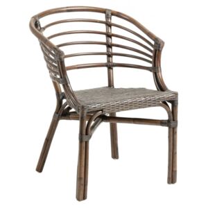 Krzesło ogrodowe Confidence 51x76 cm brązowe