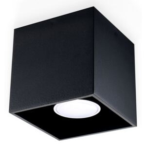 Plafon SOLLUX LIGHTING Quad SL.0022, 40 W, czarny
