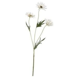 Kwiat dekoracyjny Daisy 50 cm biały