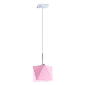 Geometryczna lampa wisząca na chromowanym stelażu - EX414-Salix - 18 kolorów