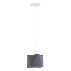 Lampa wisząca glamour na białym stelażu - EX417-Salles - 5 kolorów