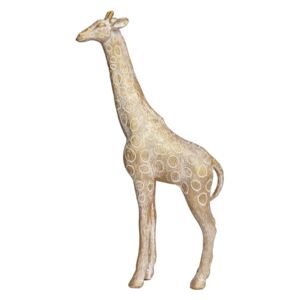 Rzeźba — złota żyrafa Ferom 32 cm