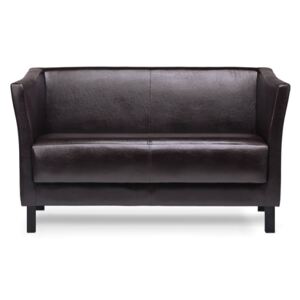 Sofa "2" dwuosobowa ESPECTO ciemny brąz