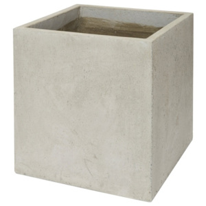Donica Verve efekt cementu 50 cm szara