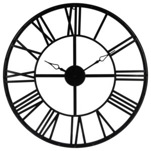 Zegar na ścianę, ATMOSPHERA, czarny, 70 cm