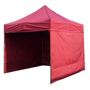 Namiot ogrodowy PROFI STEEL 3 x 3 - bordowy